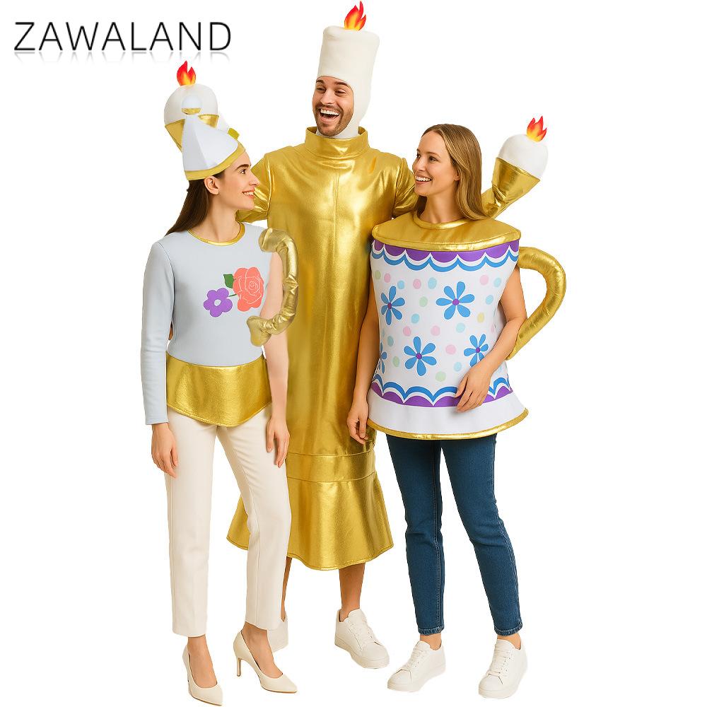 Holiday Candle Set - Zawaland Çaydanlık Çay Fincanı Mum Kostüm