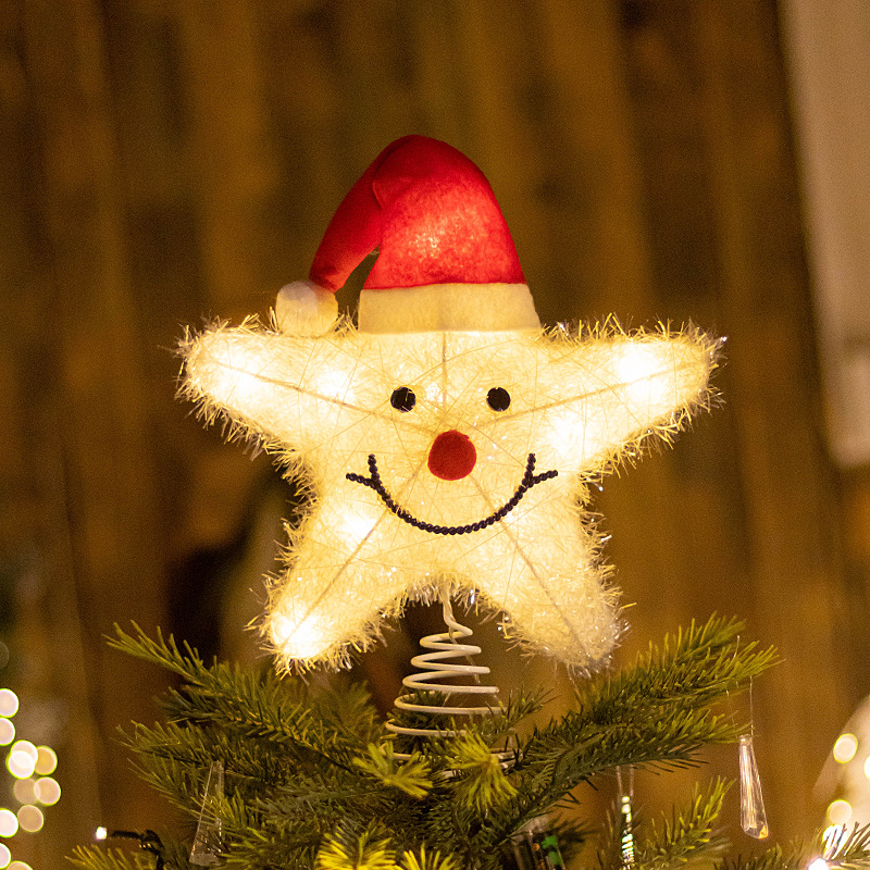 Star Tree Topper - Noel Ağacı LED Yıldız Ağacı Topper