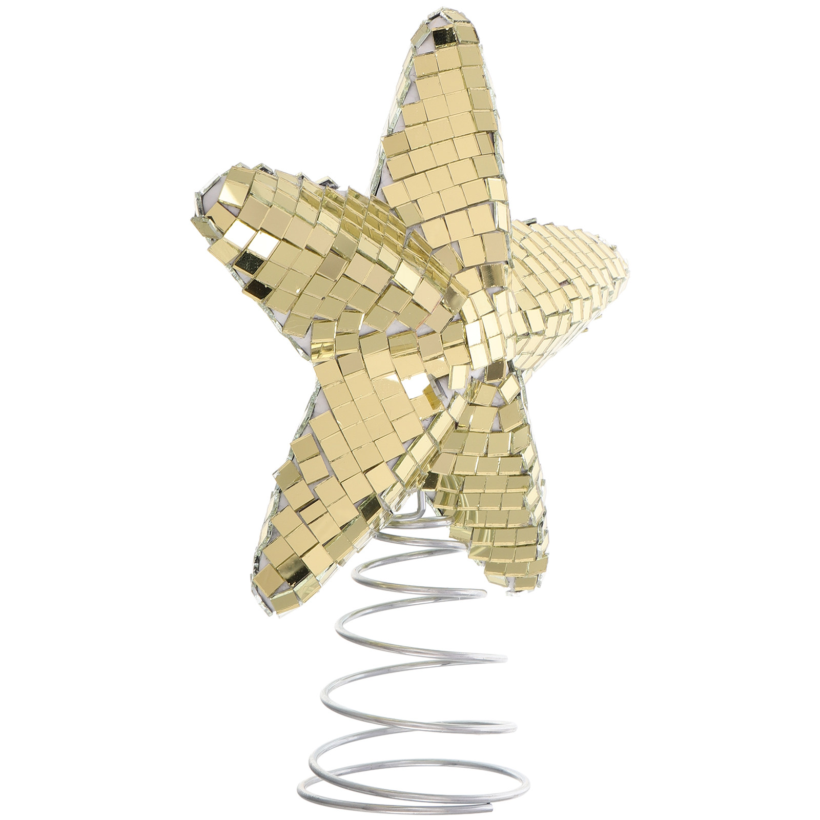 Star Tree Topper - Noel Ağacı Üst Süsü Disko Topu