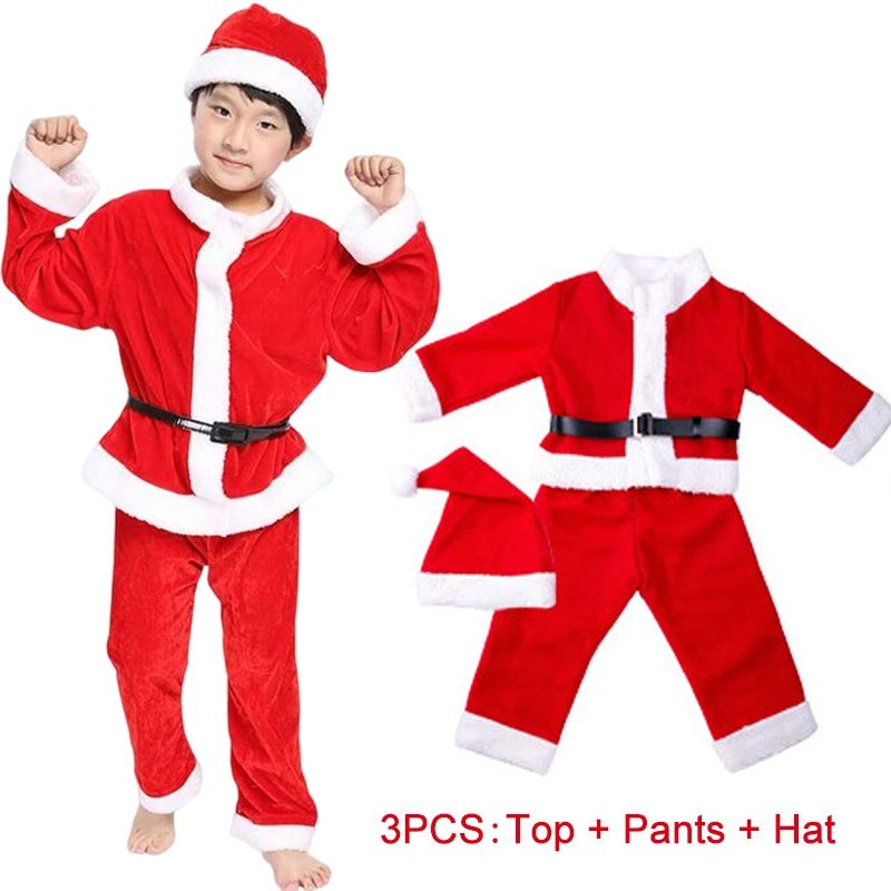 Elf Costume Christmas - Yeni Yıl Çocuklar Noel Baba Kostüm