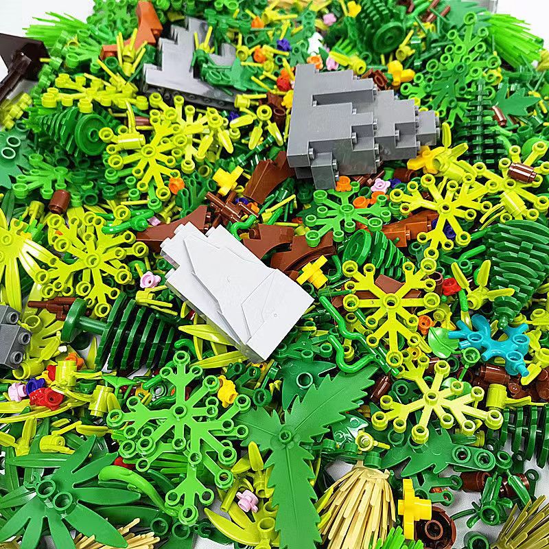 Lego Set City - 200 500g ağaç bitkileri aksesuarları parçaları