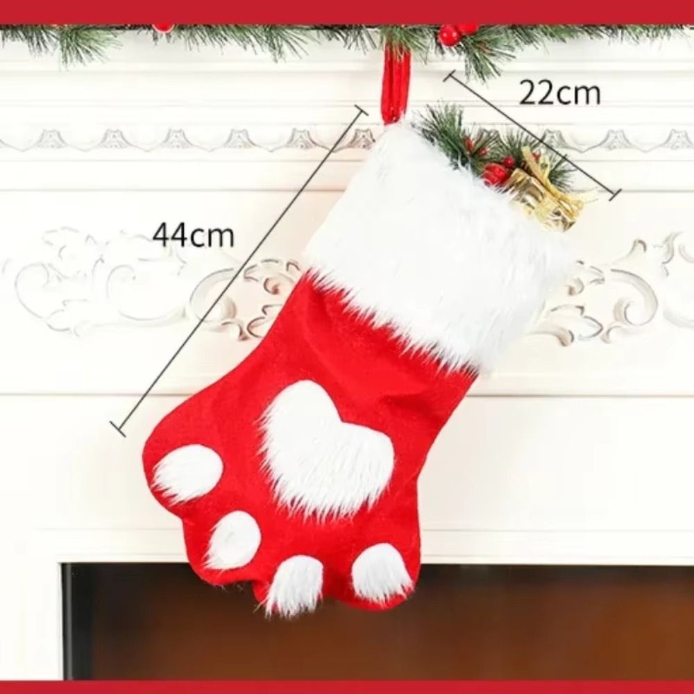 1/3/5/10 adet sevimli büyük ka - Christmas Stocking Hanging incelemesi ve fiyatı