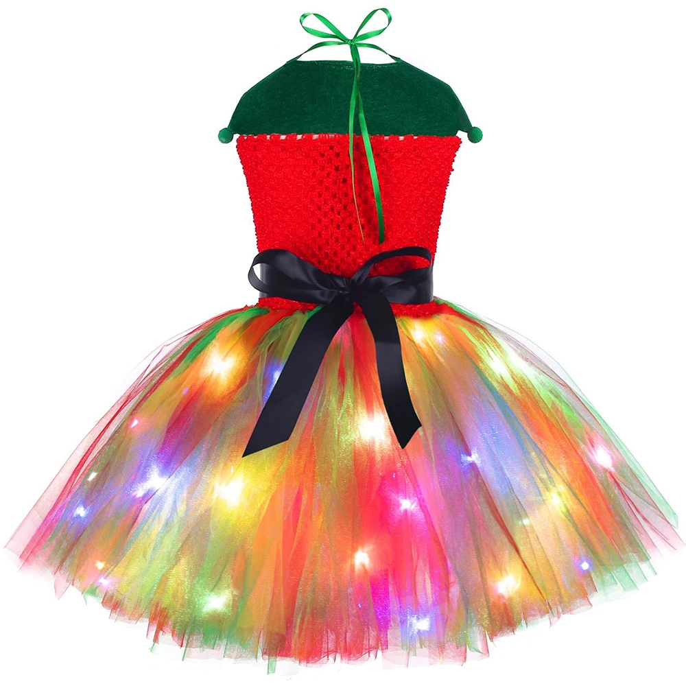 Kız Çocukları İçin Noel Tütü E - Elf Costume Christmas incelemesi ve fiyatı