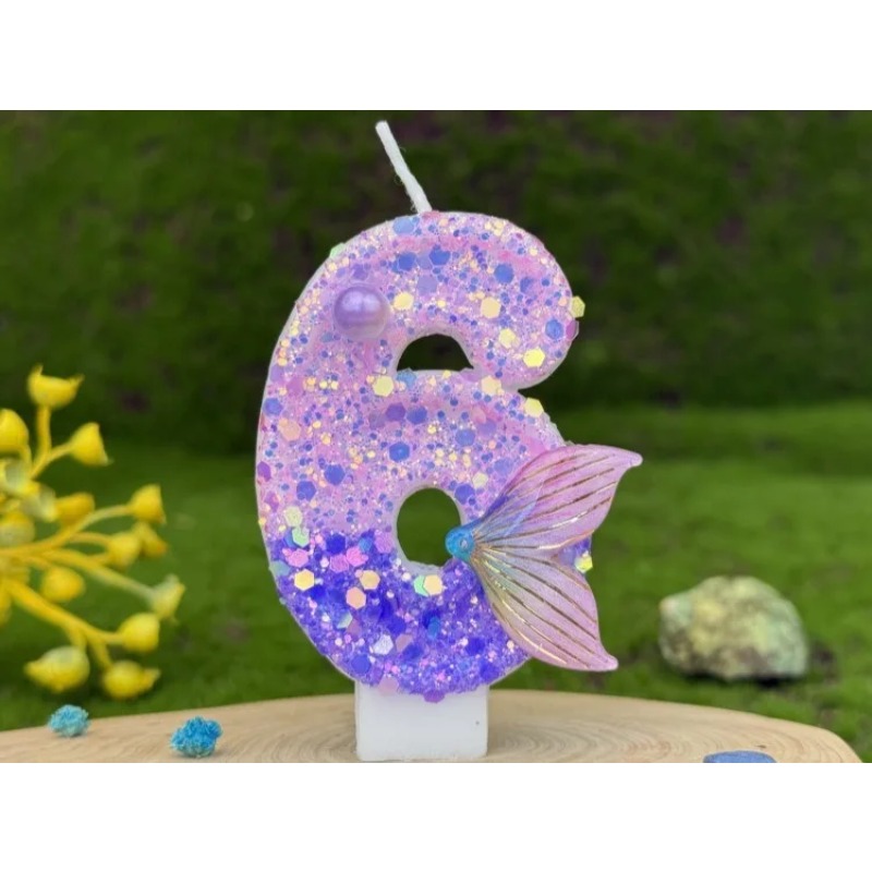 Simli Mor Gradyanlı Deniz Kızı - Holiday Candle Set incelemesi ve fiyatı