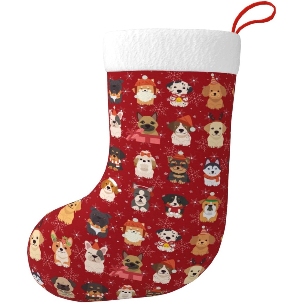 Sevimli Noel Köpekleri Noel Ço - Christmas Stocking Hanging incelemesi ve fiyatı