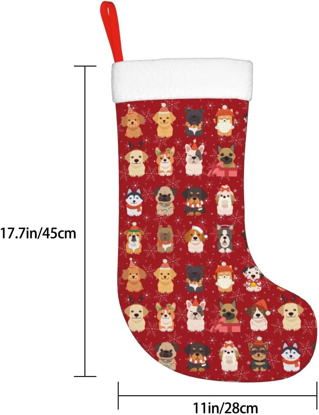 Sevimli Noel Köpekleri Noel Ço - Christmas Stocking Hanging incelemesi ve fiyatı