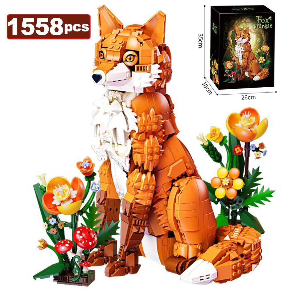 1558 adet MOC orman tilki mode - Lego Set Creator incelemesi ve fiyatı