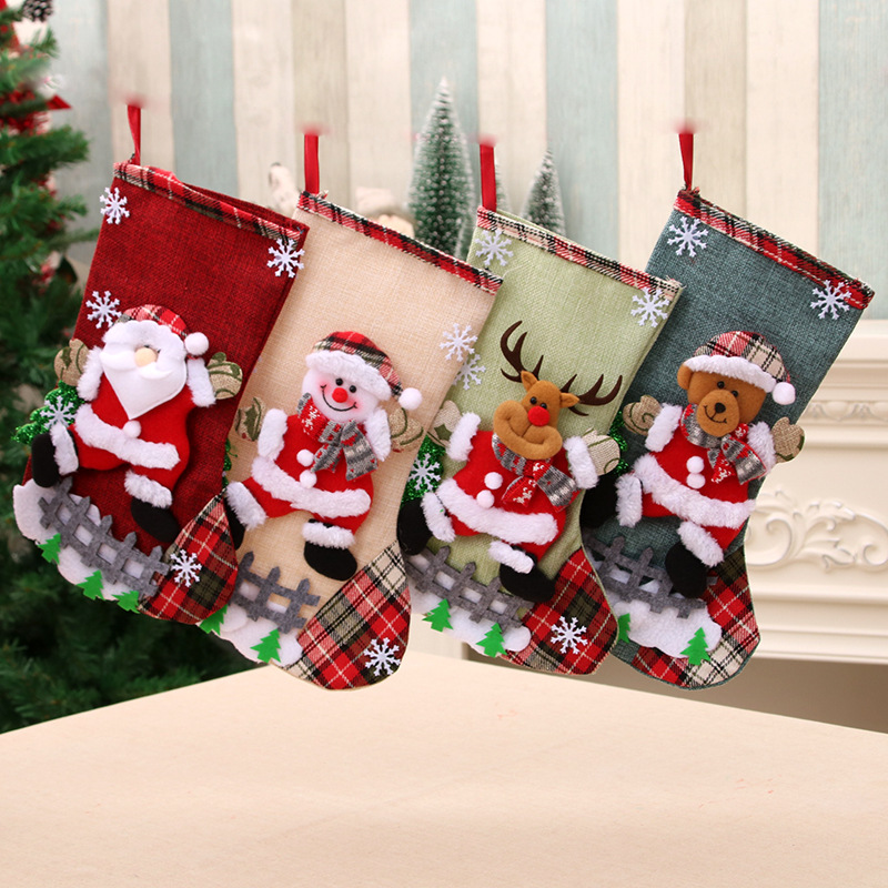 31 cm Büyük Noel Çorap Noel Sü - Christmas Stocking Hanging incelemesi ve fiyatı