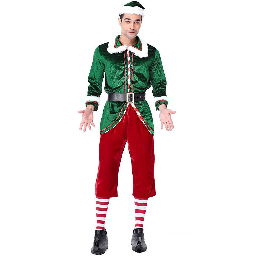 Noel Baba Kostümü Kadın Erkek  - Elf Costume Christmas incelemesi ve fiyatı