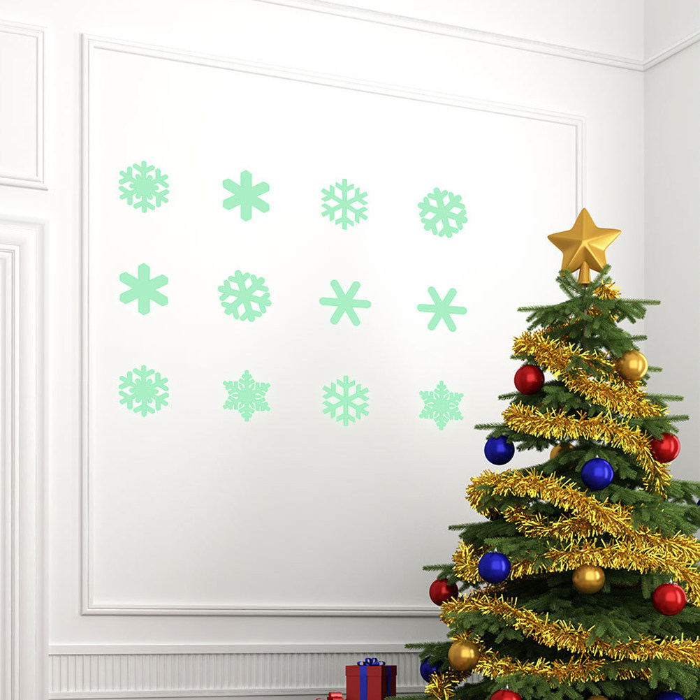 1 Set Işıklı Noel Kar Tanesi D - Snowflake Window Decal incelemesi ve fiyatı