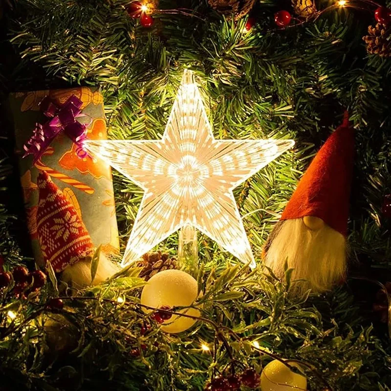 15 cm Noel Süsü Işıklı Ağacı T - Star Tree Topper incelemesi ve fiyatı