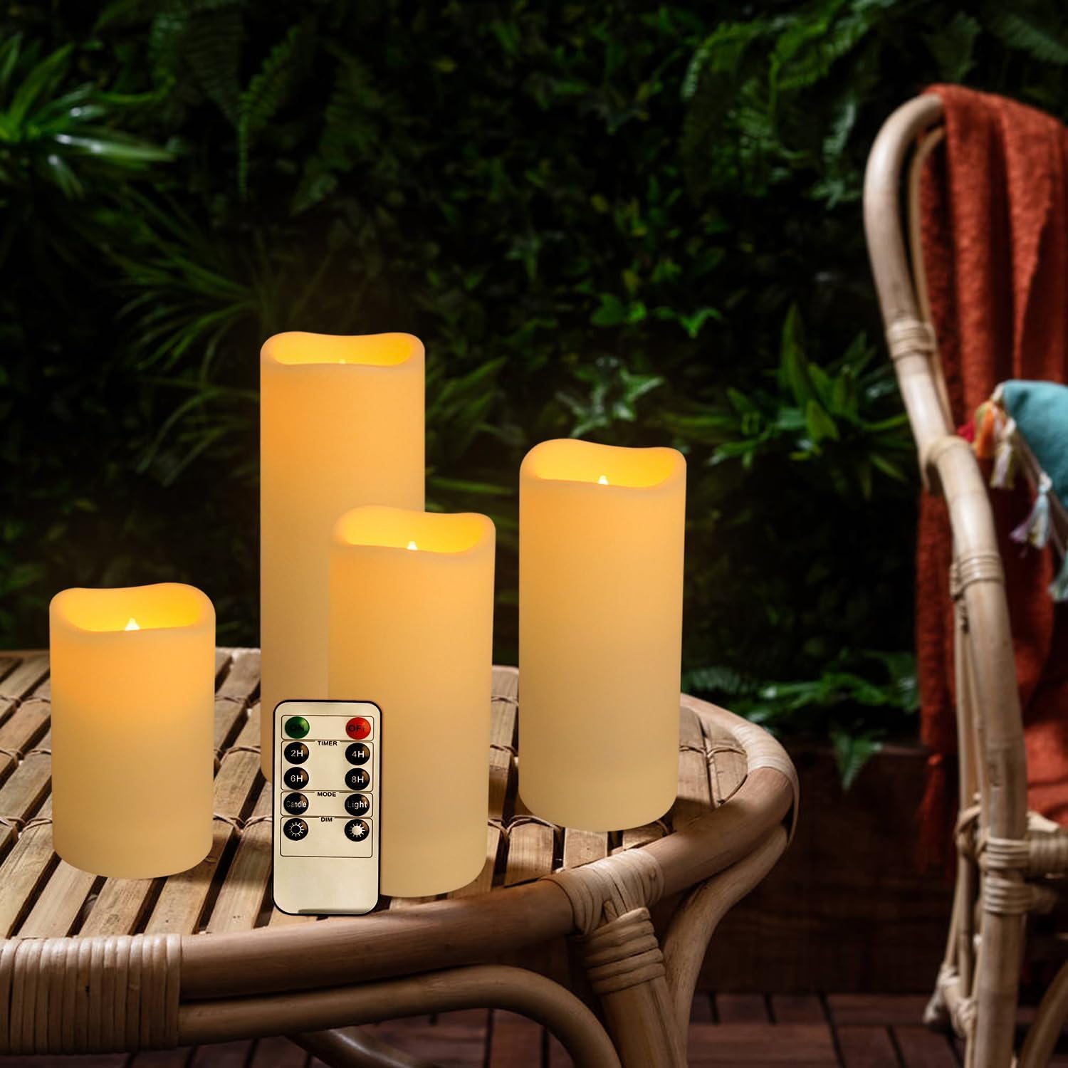 96 Adet Su Geçirmez Dış Mekan  - Holiday Candle Set incelemesi ve fiyatı