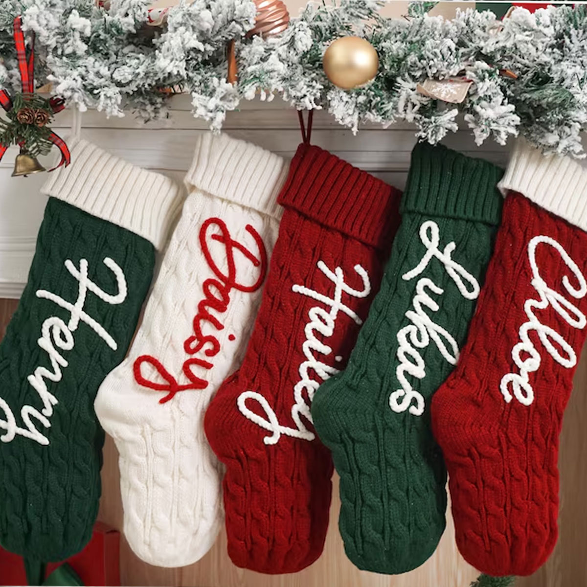 1 Adet Noel Dekoratif Çorabı,  - Christmas Stocking Hanging incelemesi ve fiyatı